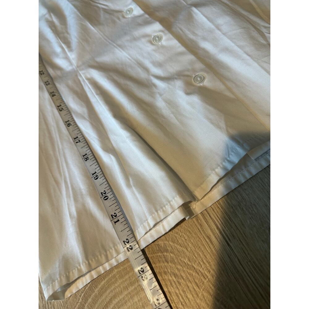 Vintage Bryn Connelly Peter Pan Collar Horse Embroidered Button Up White 6P - Picture 9 of 10